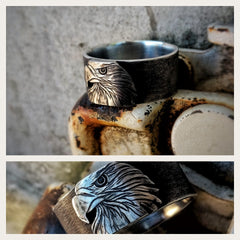 EAGLE BAND RING