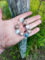 Mercury Head Dime and Indian Head Cent Bracelet