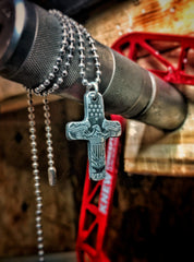 SILVER CROSS ~ FLYING SILVER EAGLE