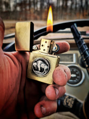 Zippo Buffalo/Indian lighter
