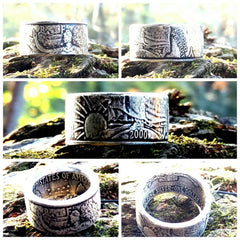 American Silver Eagle Coin Ring