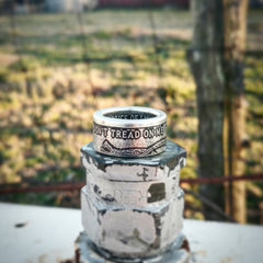 1oz .999 Fine Silver Don't Tread On Me/ The Price Of Liberty Coin Rings