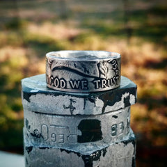 BEN FRANKLIN HALF DOLLAR COIN RING