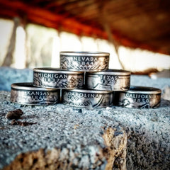 90% Silver Statehood Quarter Ring