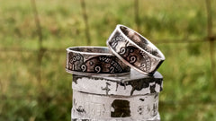 JFK HALF DOLLAR COIN RING WEDDING BAND Set 1992-2017