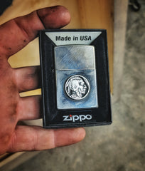 Zippo Buffalo/Indian lighter