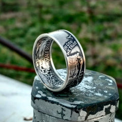 Walking Liberty Coin Ring 